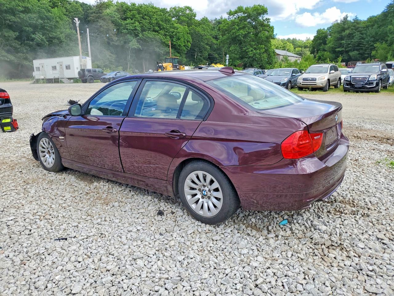2009 Bmw 328 Xi Red vin: WBAPK73569A452662