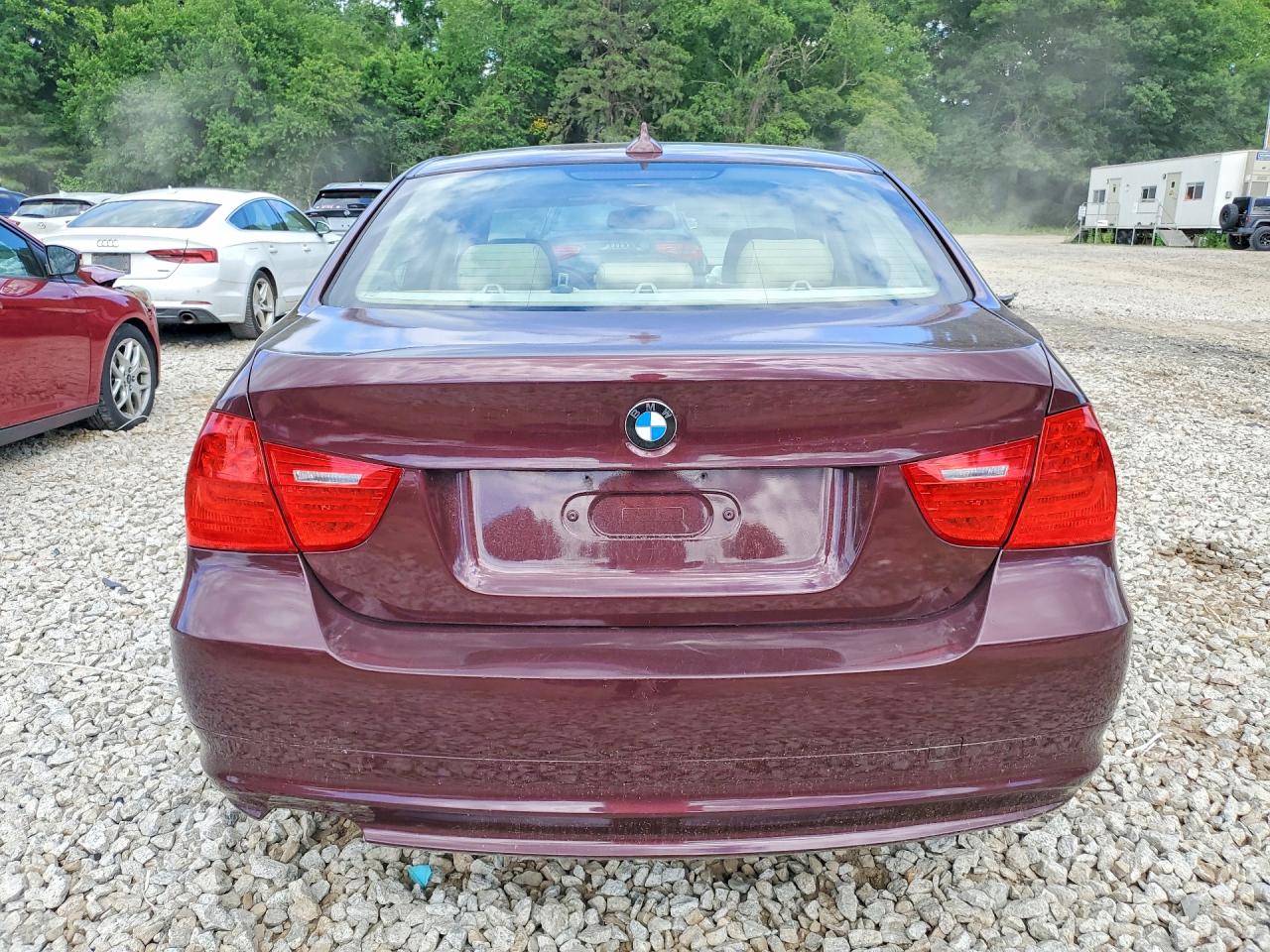 2009 Bmw 328 Xi Red vin: WBAPK73569A452662