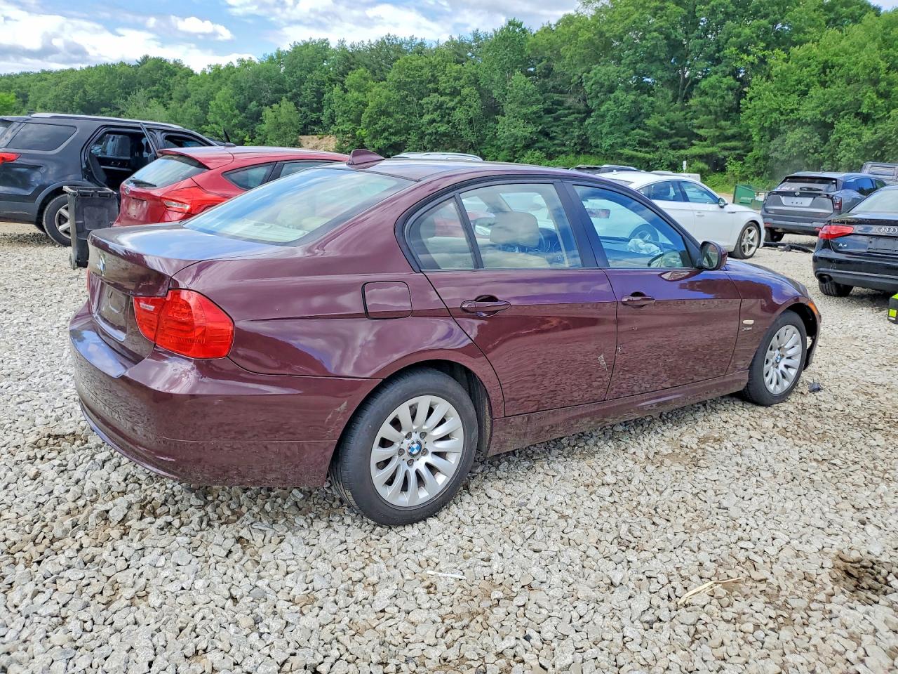 2009 Bmw 328 Xi Red vin: WBAPK73569A452662