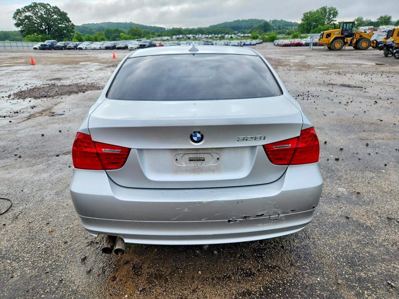 2009 Bmw 328 Xi Silver vin: WBAPK73579A455036