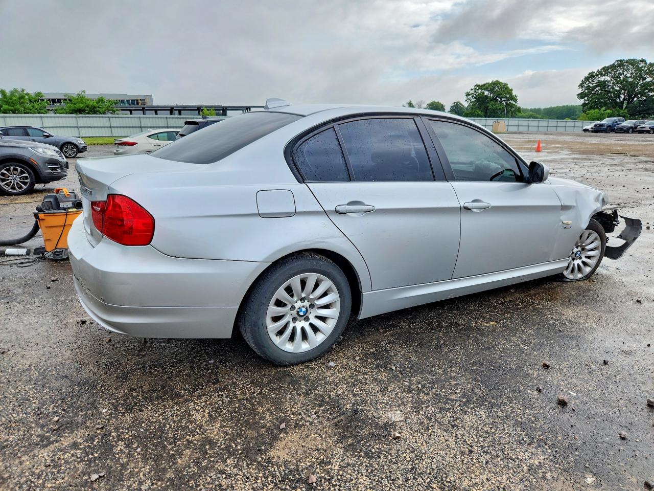 2009 Bmw 328 Xi Silver vin: WBAPK73579A455036