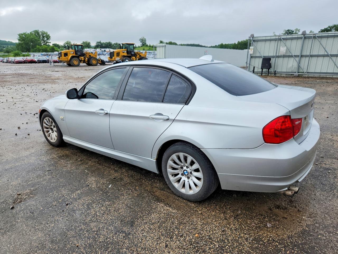 2009 Bmw 328 Xi Silver vin: WBAPK73579A455036
