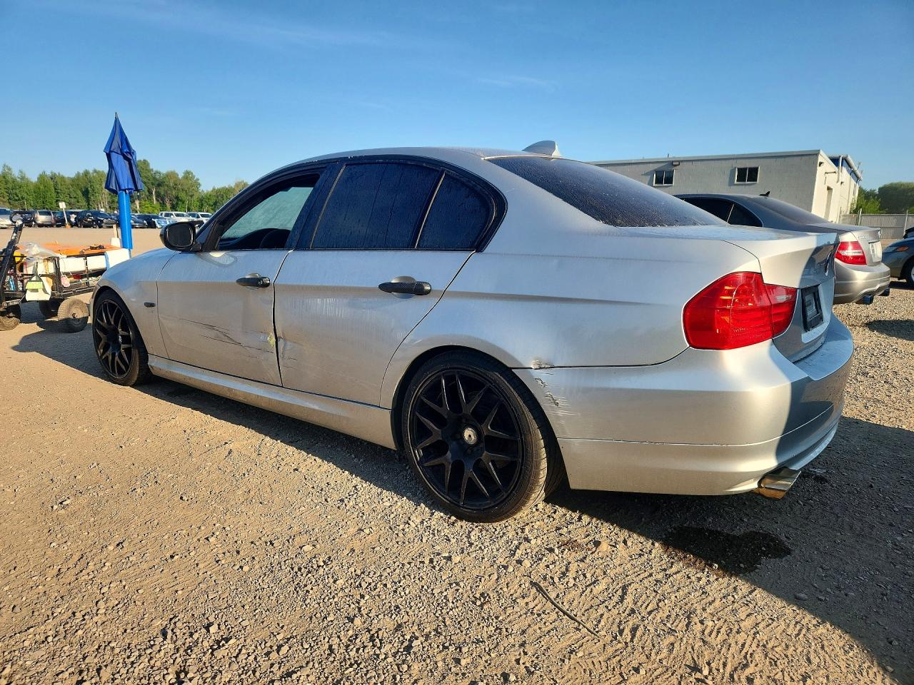 2009 Bmw 328 Xi Silver vin: WBAPK73599A454163
