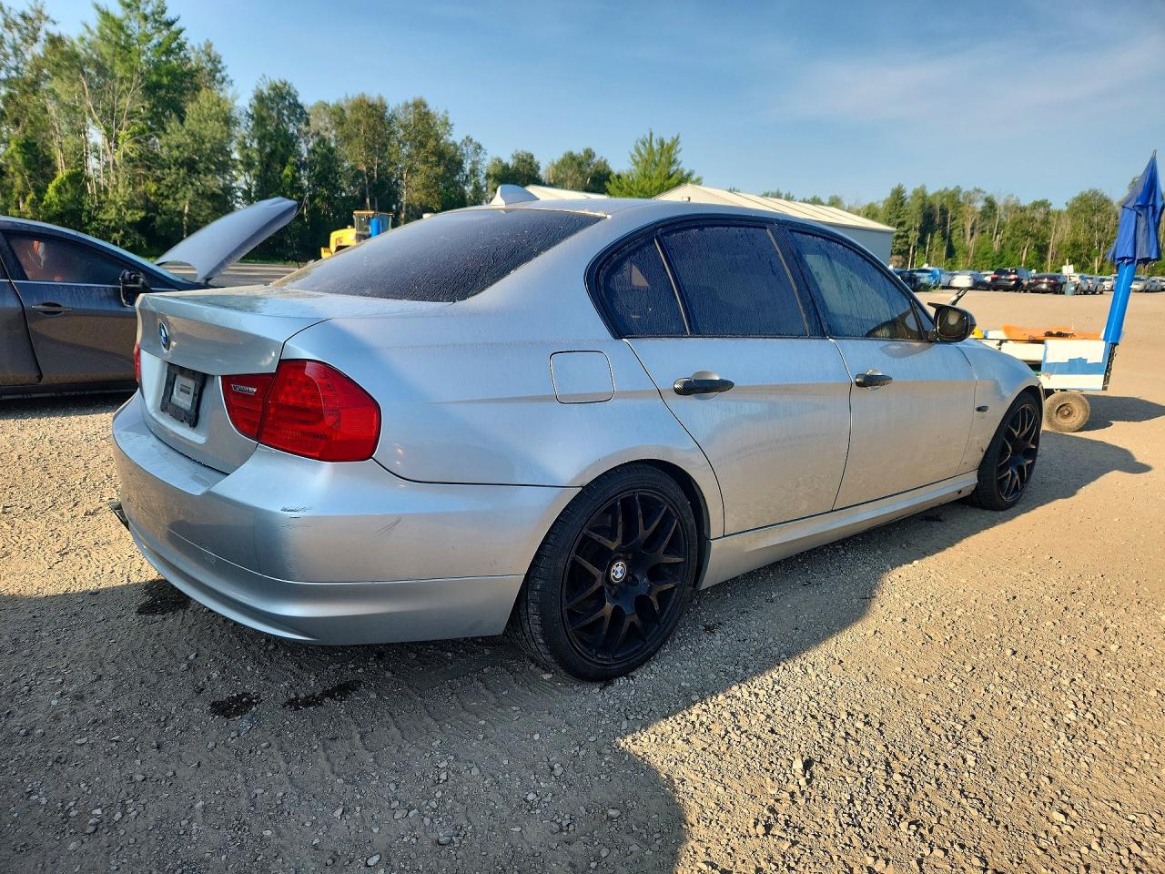 2009 Bmw 328 Xi Silver vin: WBAPK73599A454163
