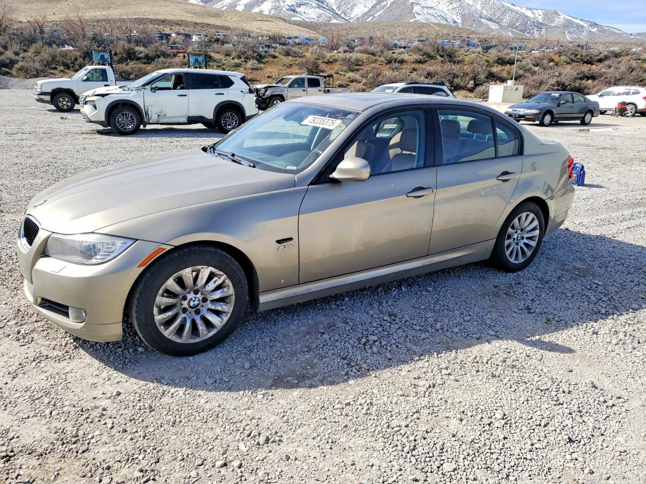 2009 Bmw 328 Xi Gold vin: WBAPK735X9A450770