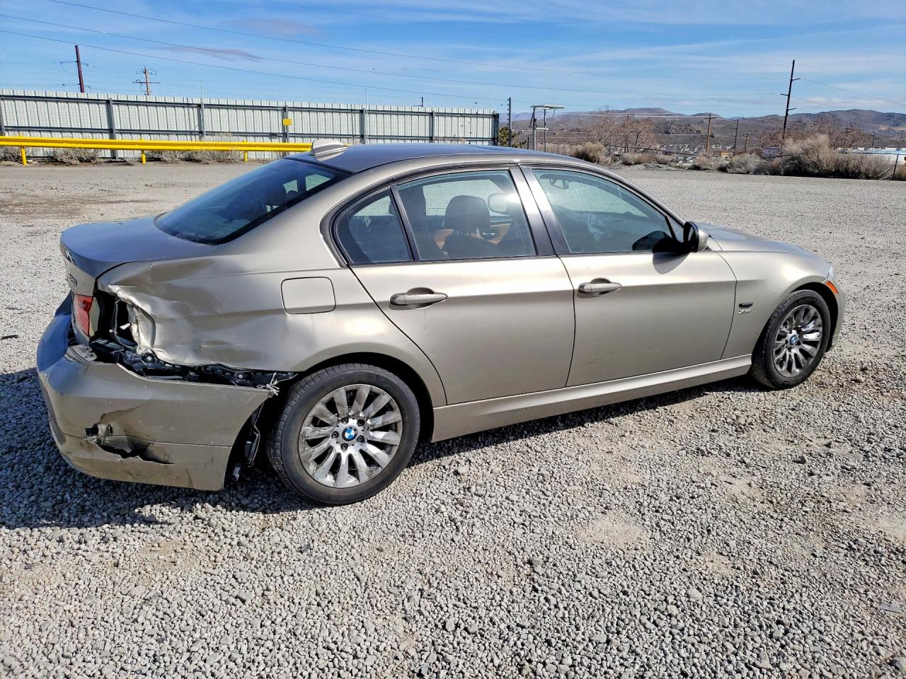 2009 Bmw 328 Xi Gold vin: WBAPK735X9A450770