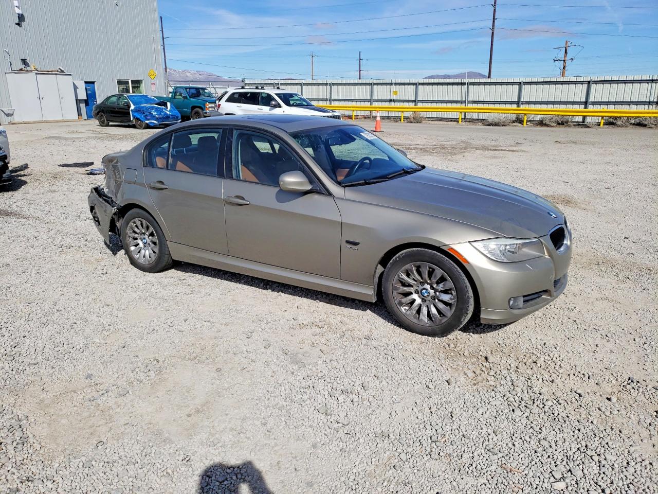 2009 Bmw 328 Xi Gold vin: WBAPK735X9A450770