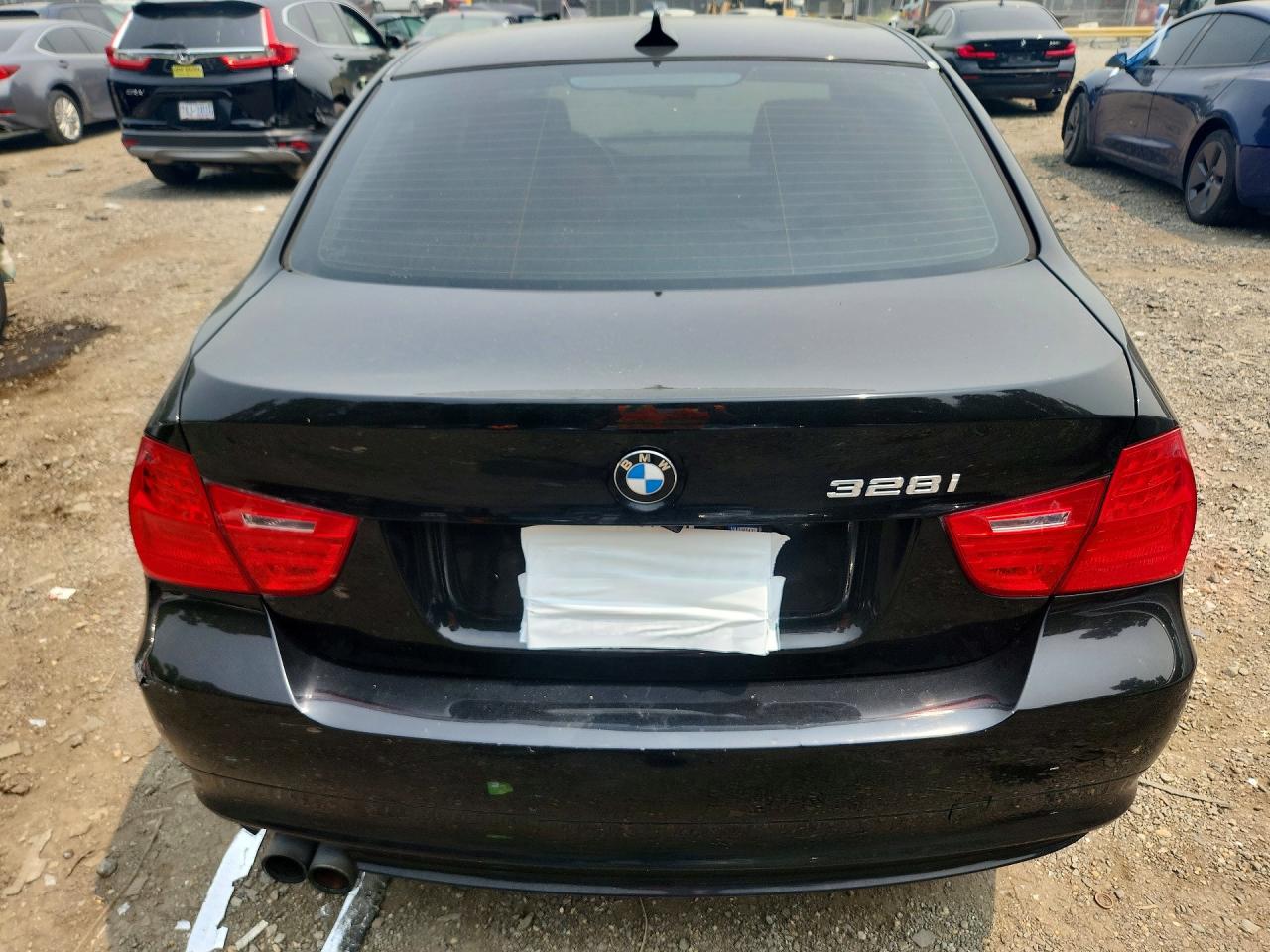 2009 Bmw 328 Xi Black vin: WBAPK735X9A453393