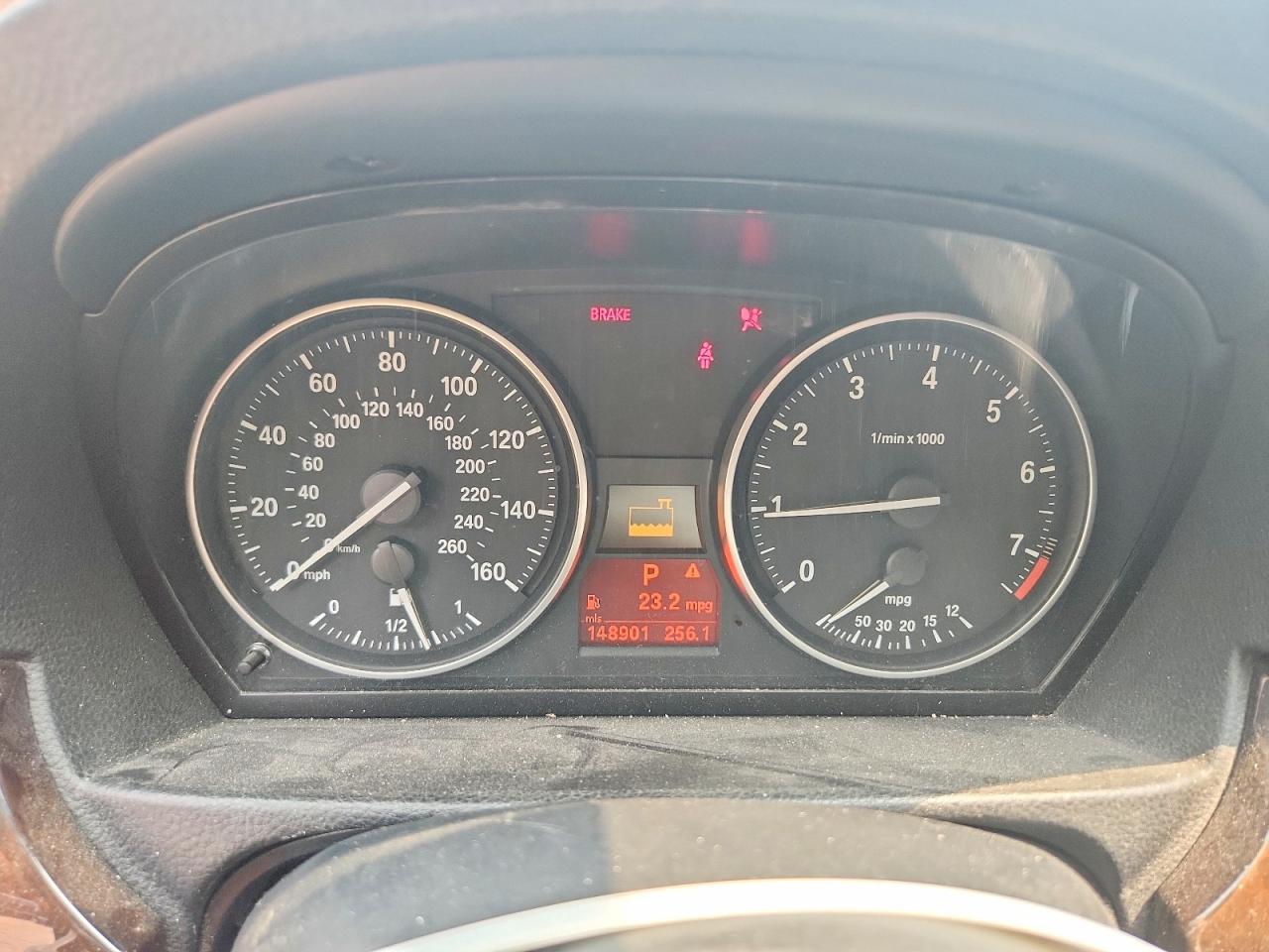 2009 Bmw 328 Xi Black vin: WBAPK735X9A453393