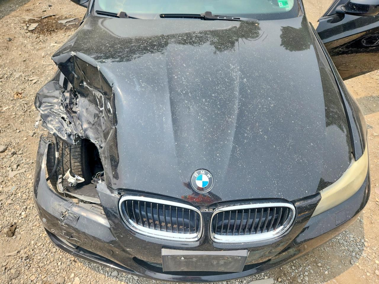 2009 Bmw 328 Xi Black vin: WBAPK735X9A453393