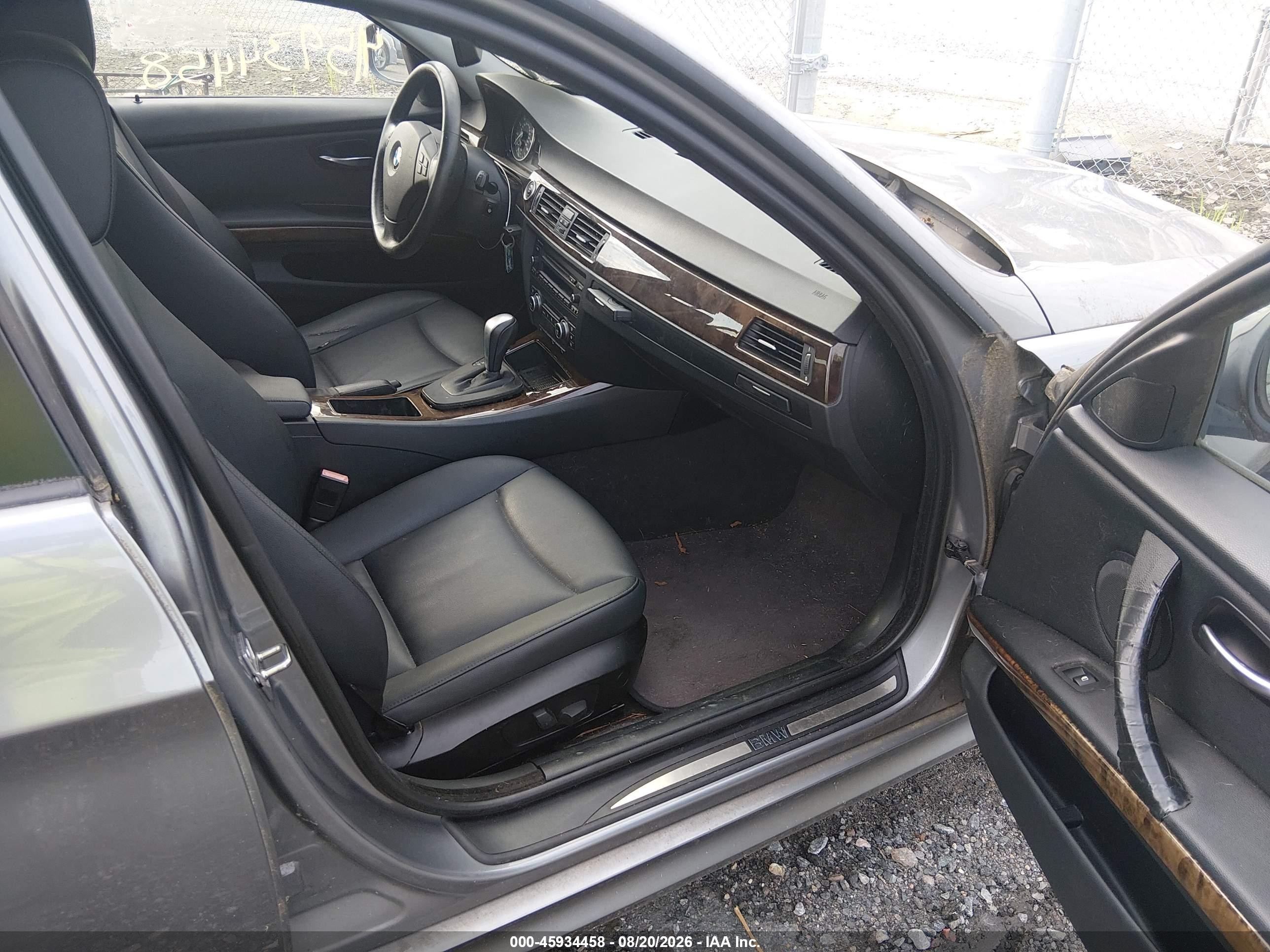 2009 Bmw 328i Xdrive Gray vin: WBAPK735X9A456696