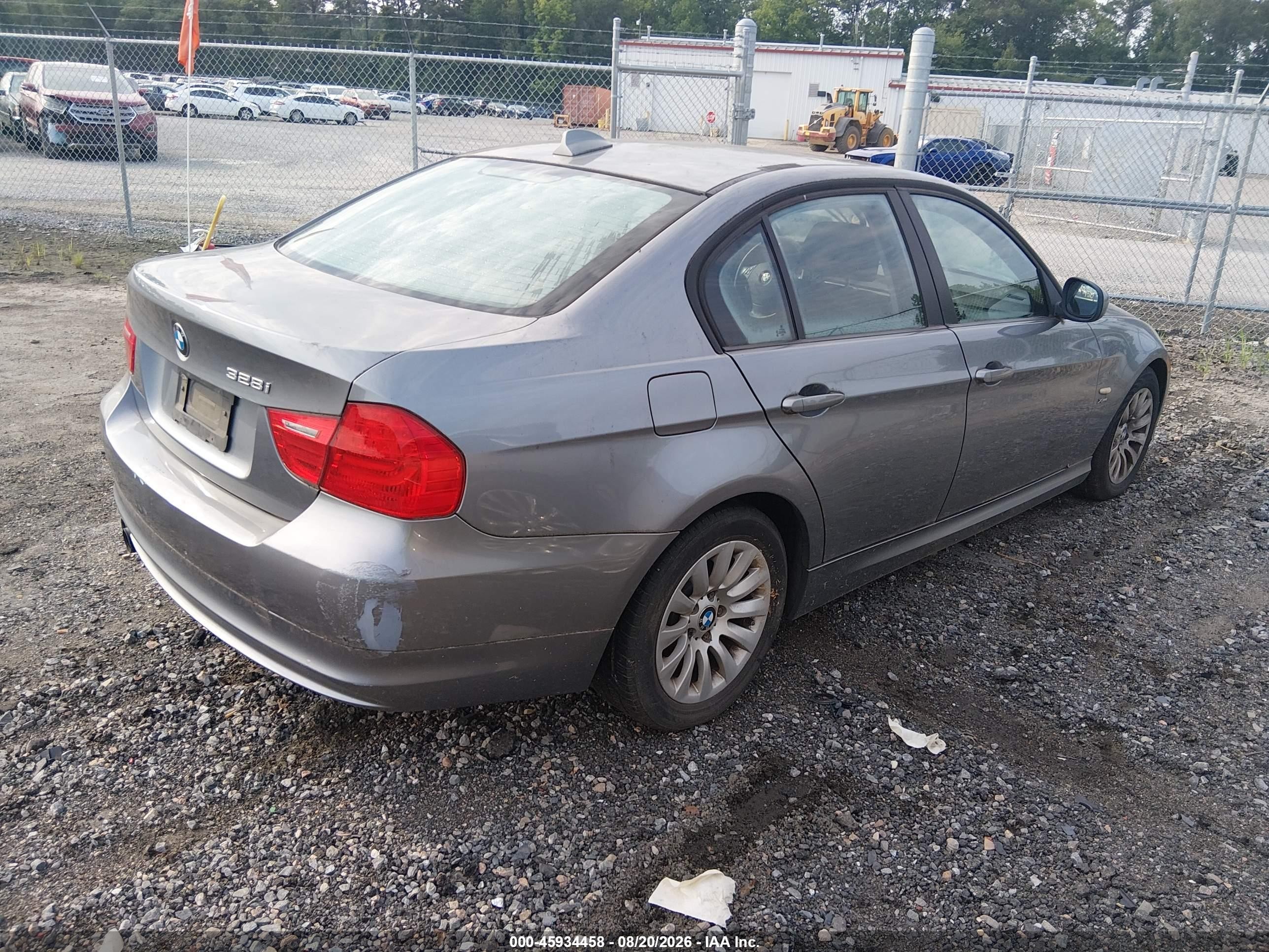 2009 Bmw 328i Xdrive Gray vin: WBAPK735X9A456696