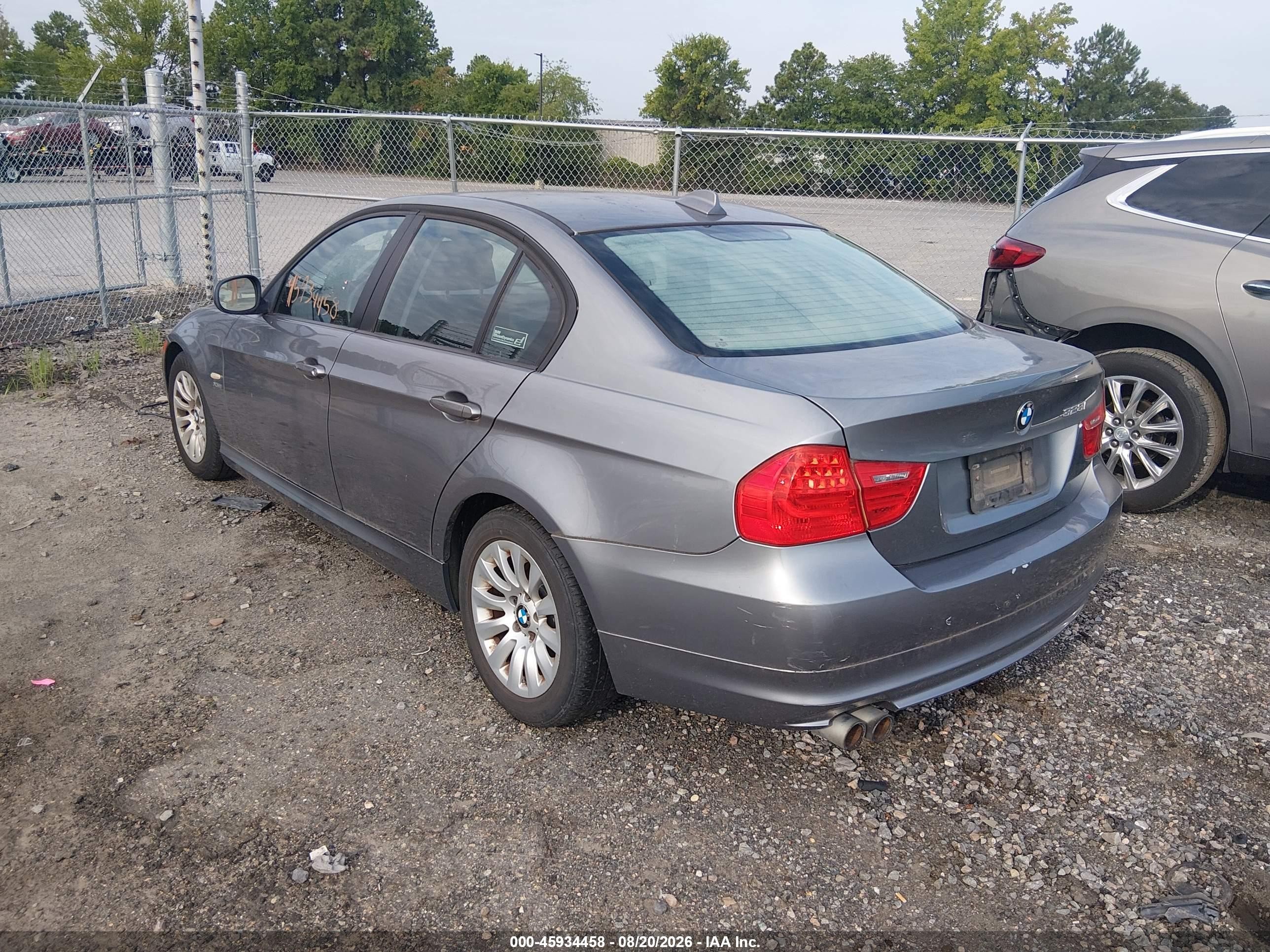 2009 Bmw 328i Xdrive Gray vin: WBAPK735X9A456696