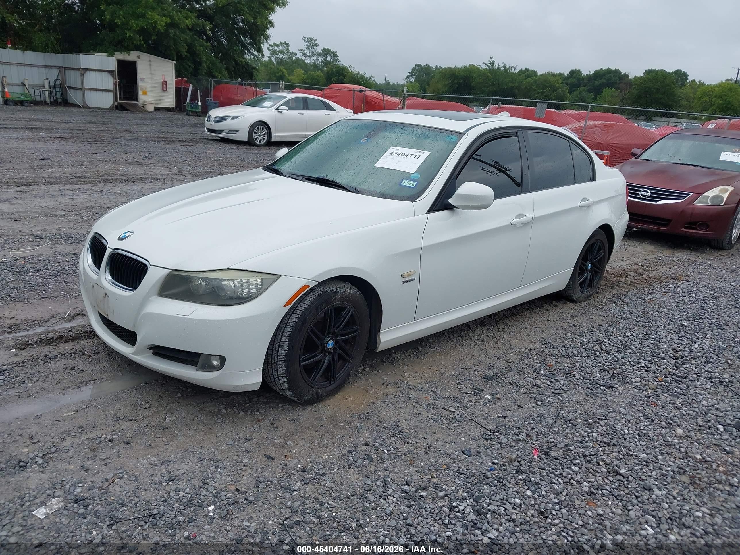 2010 Bmw 328i Xdrive White vin: WBAPK7C50AA459353