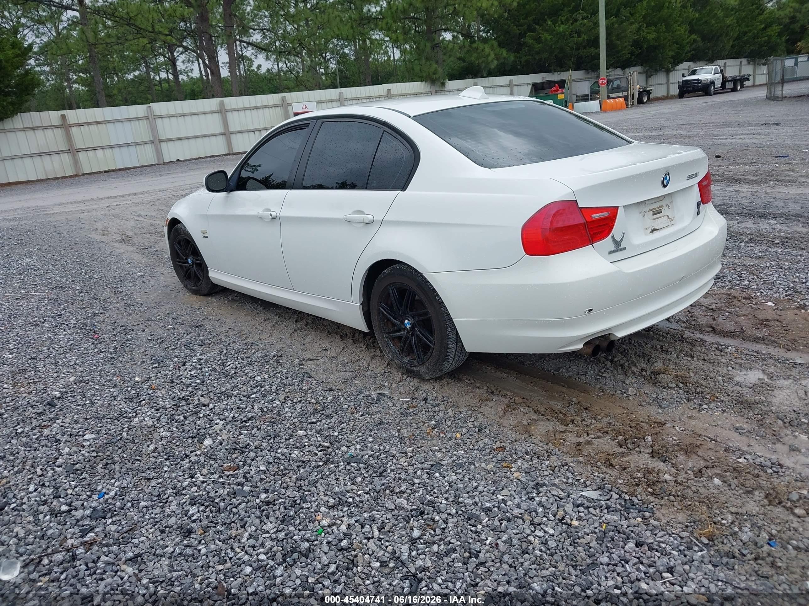 2010 Bmw 328i Xdrive White vin: WBAPK7C50AA459353