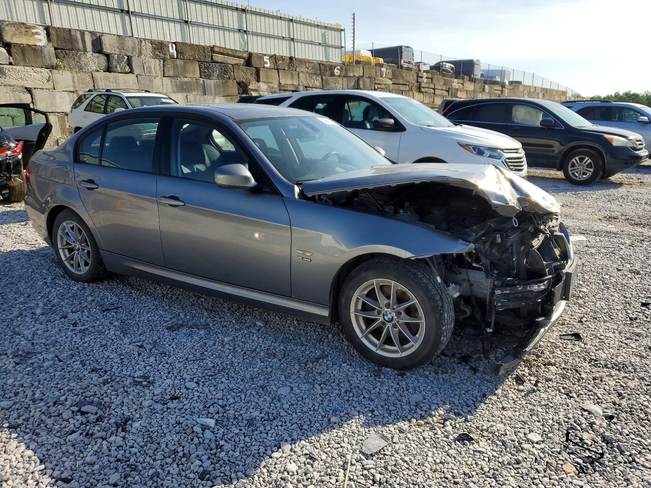 2010 Bmw 328 Xi Серый vin: WBAPK7C50AA460793