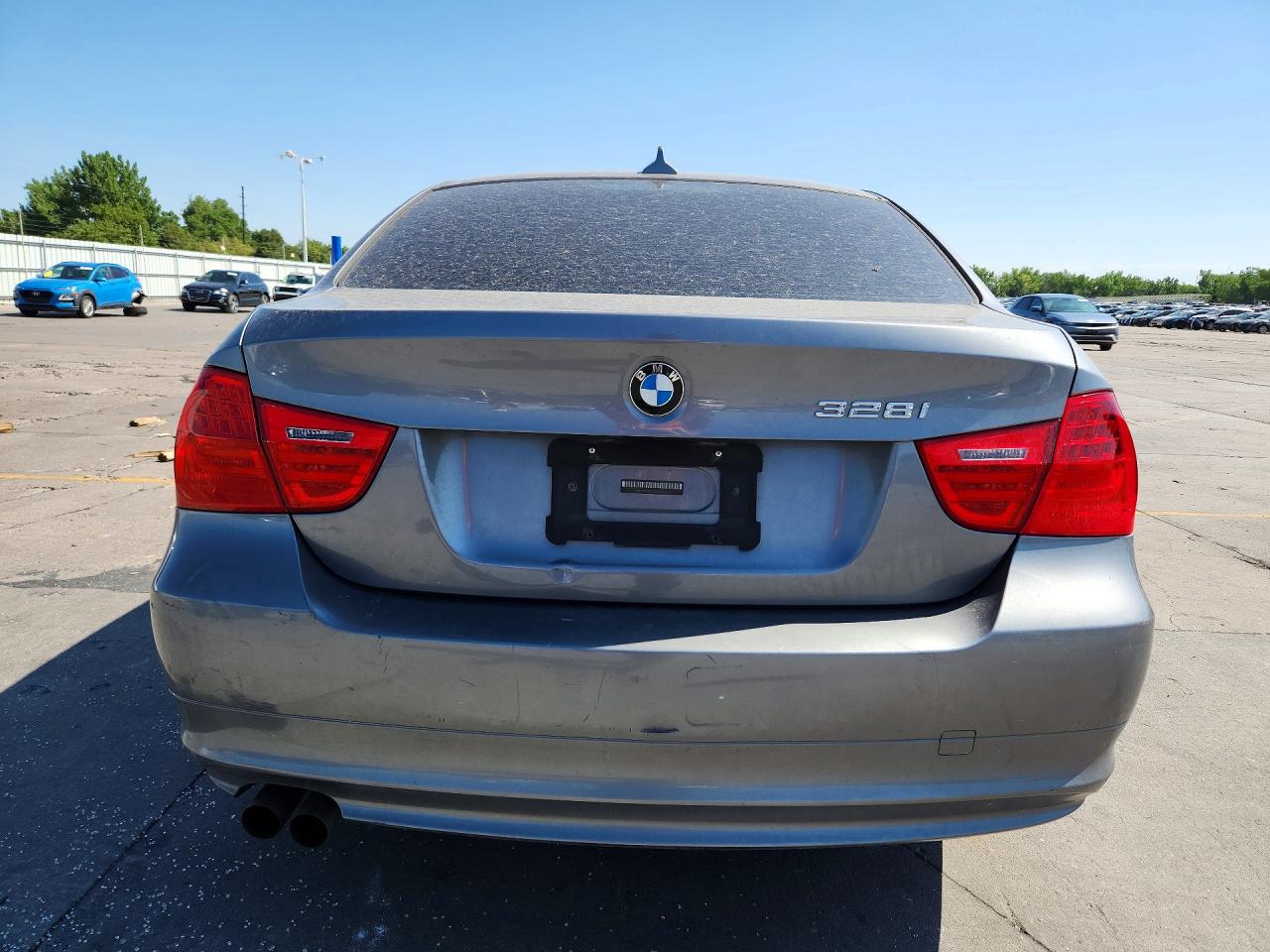 2011 Bmw 328 Xi Gray vin: WBAPK7C50BA821151