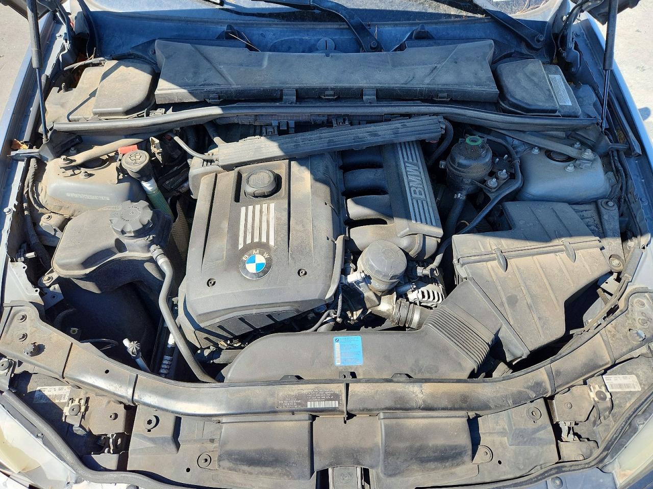 2011 Bmw 328 Xi Gray vin: WBAPK7C50BA821151