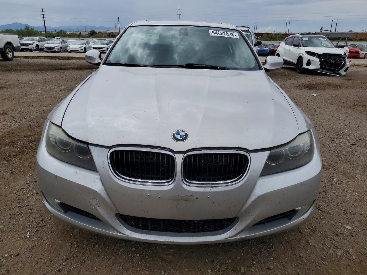 2011 Bmw 328 Xi Silver vin: WBAPK7C50BF088005