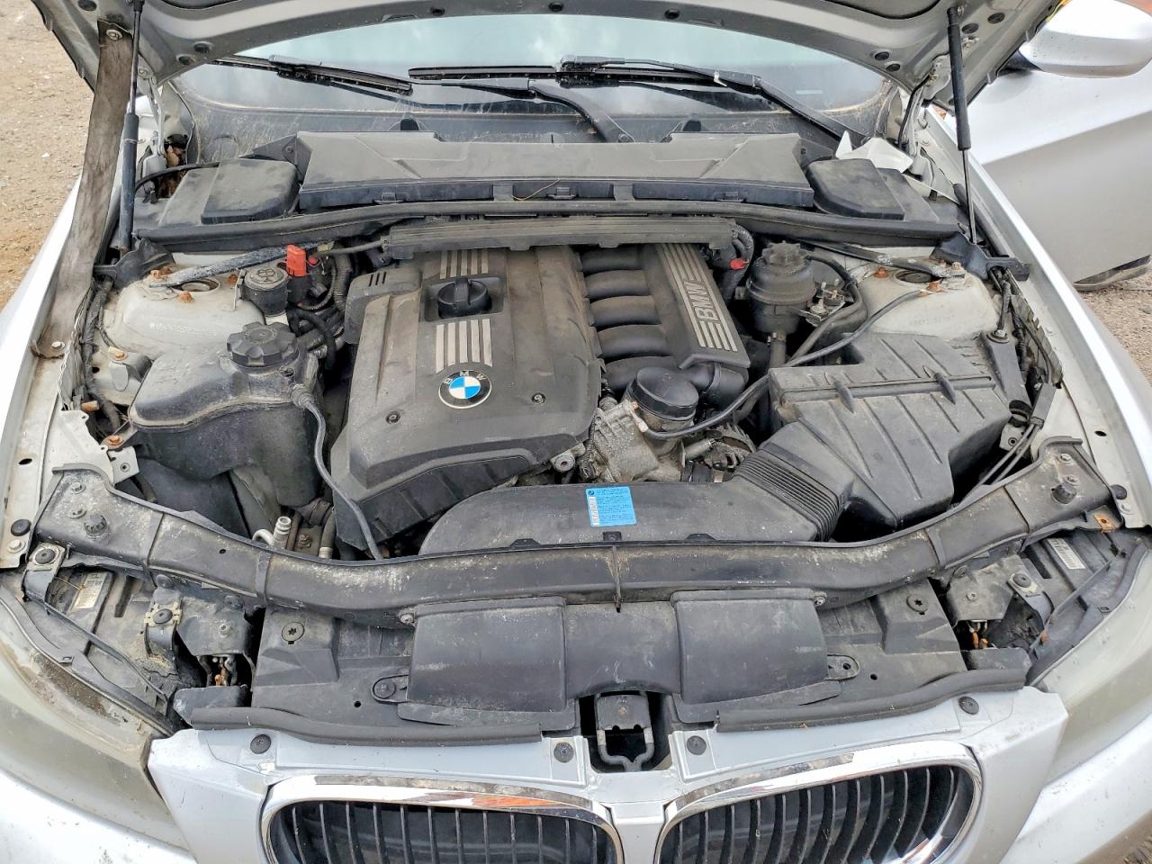 2011 Bmw 328 Xi Silver vin: WBAPK7C50BF088005