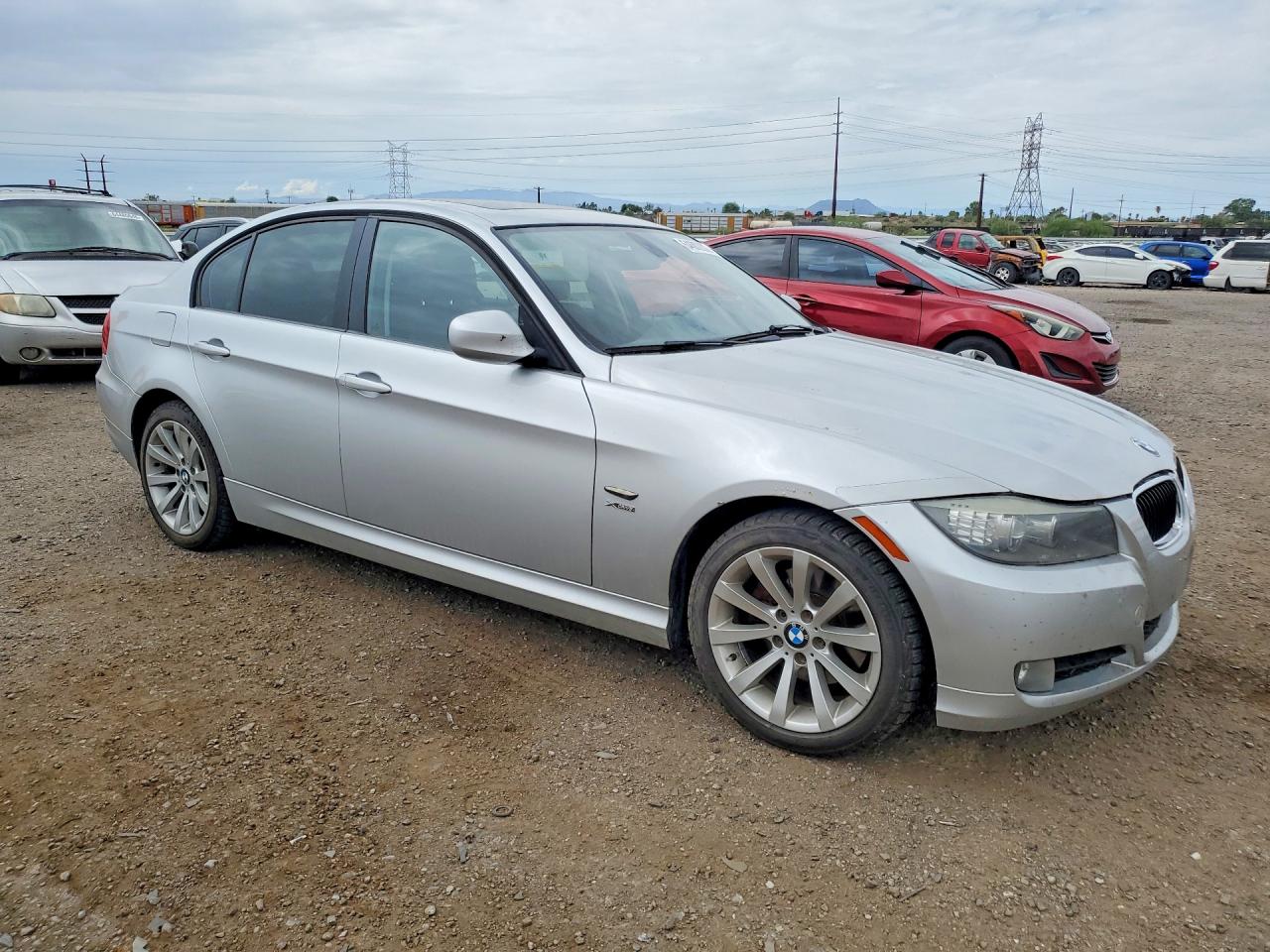 2011 Bmw 328 Xi Silver vin: WBAPK7C50BF088005