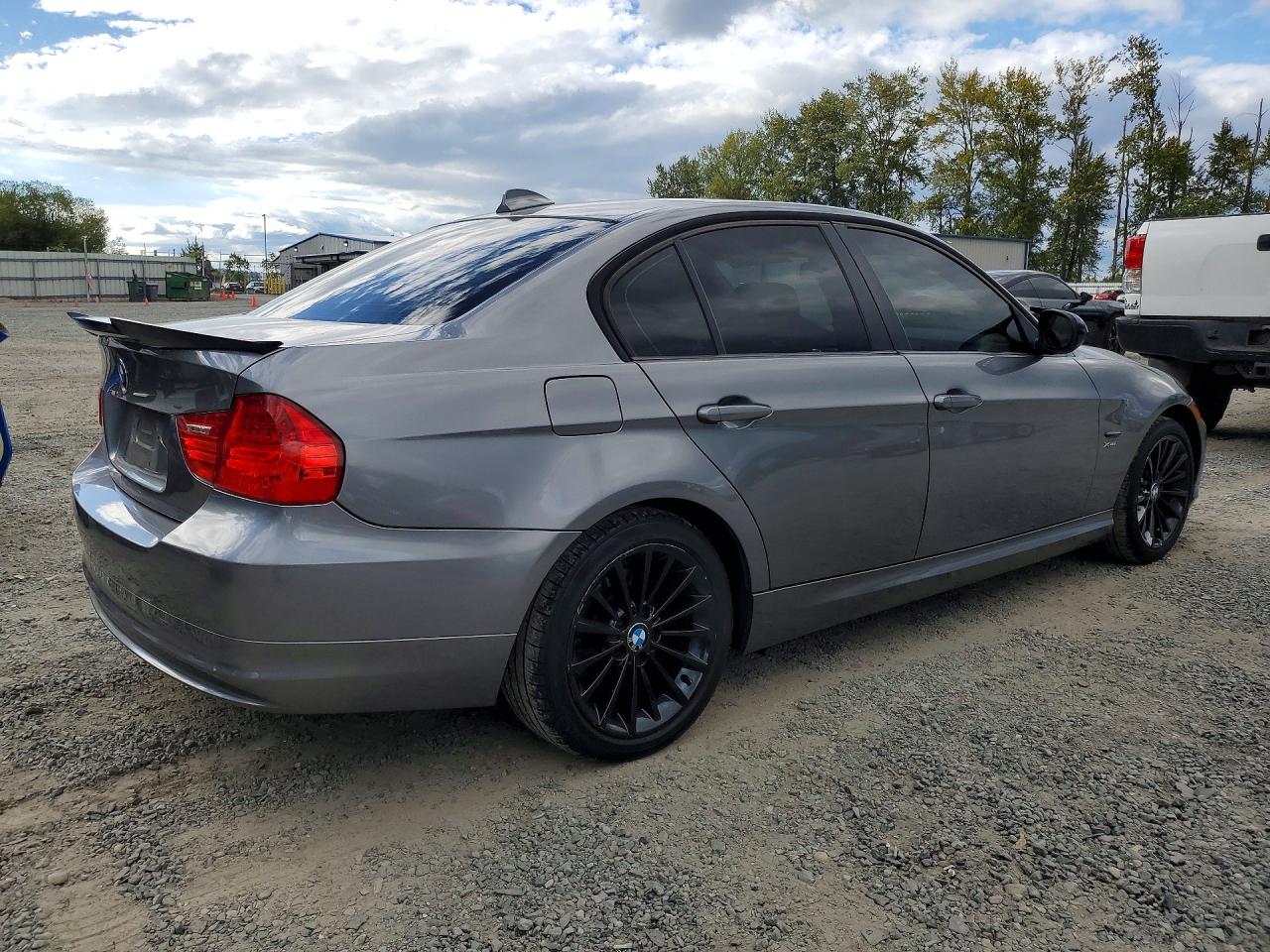 2010 Bmw 328 Xi Gray vin: WBAPK7C51AA457899