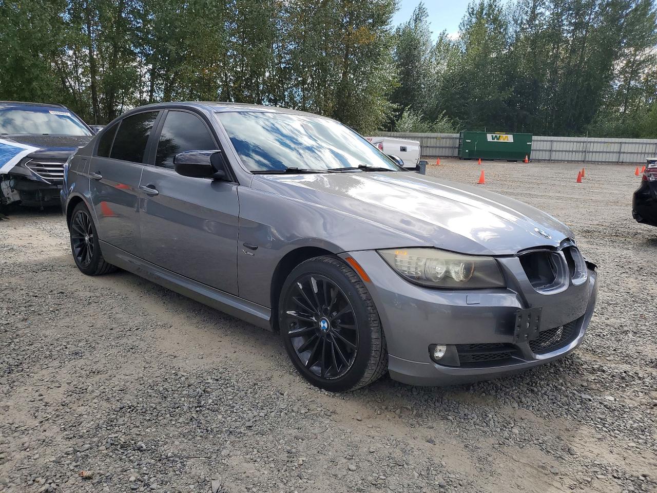 2010 Bmw 328 Xi Gray vin: WBAPK7C51AA457899