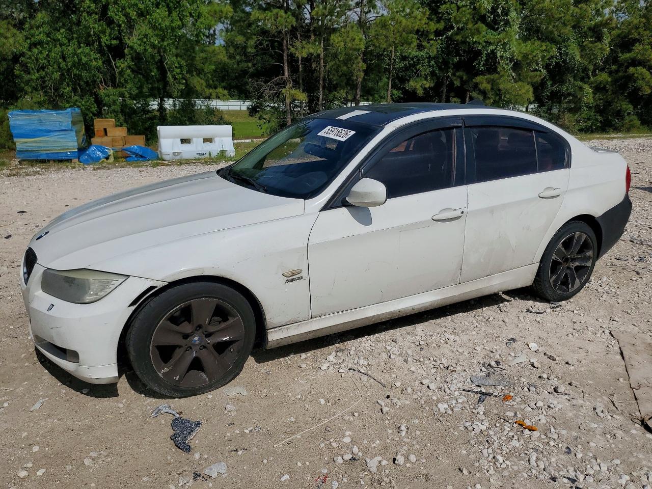 2011 Bmw 328 Xi White vin: WBAPK7C51BA463168