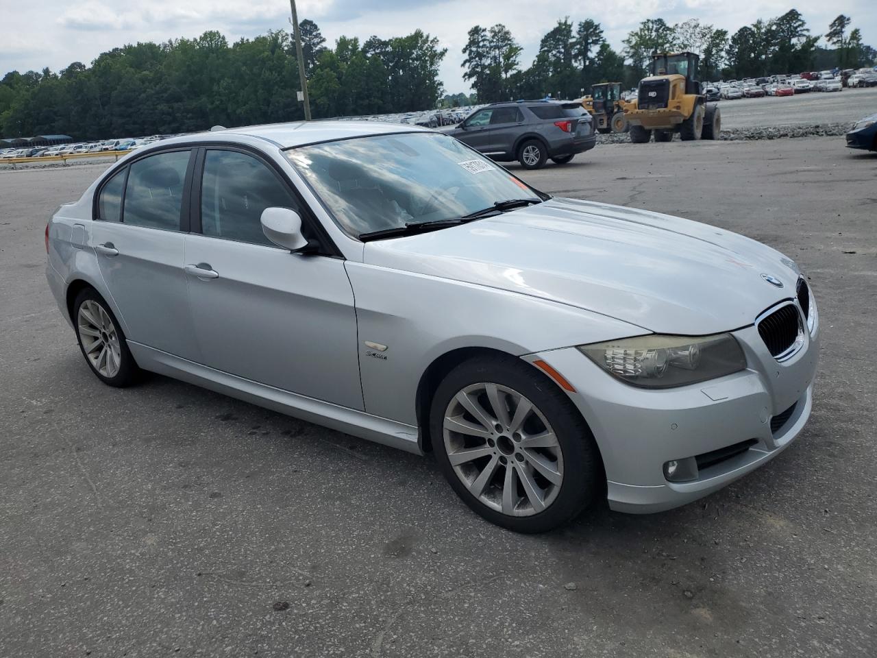 2011 Bmw 328 Xi Silver vin: WBAPK7C51BA771795
