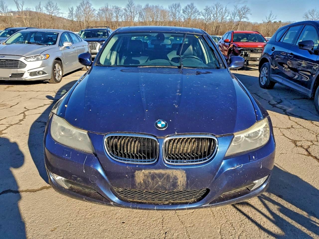 2011 Bmw 3 Series Синий vin: WBAPK7C51BA773224