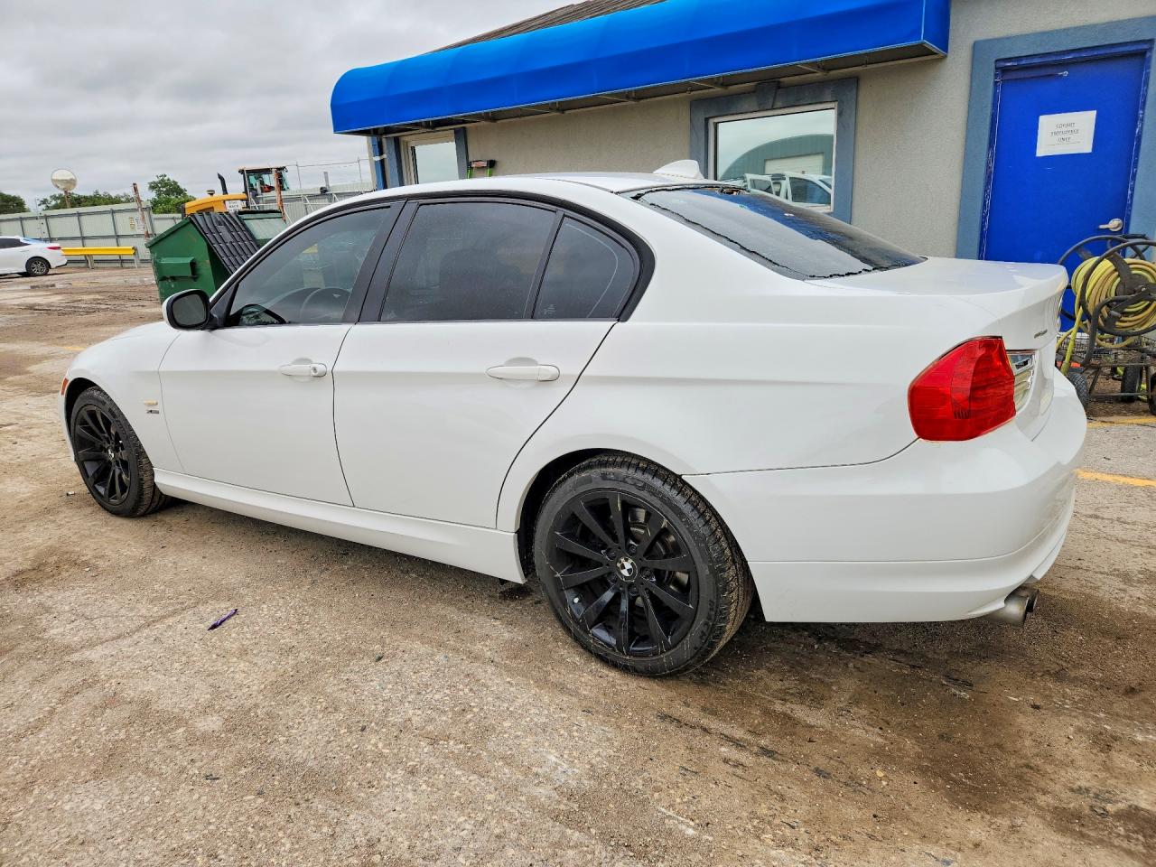 2011 Bmw 328 Xi White vin: WBAPK7C51BF087333