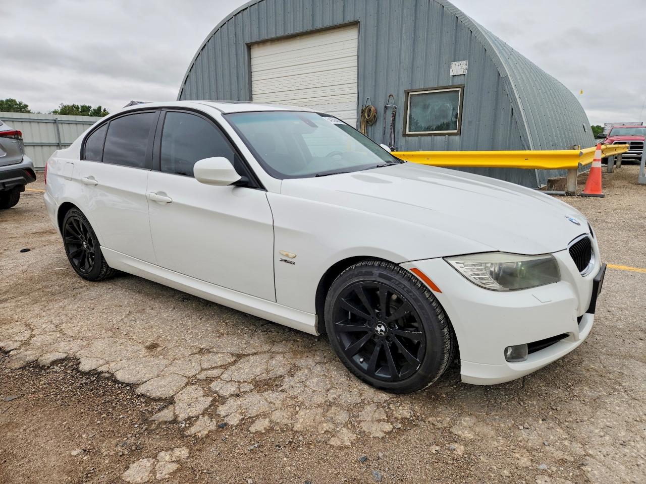2011 Bmw 328 Xi White vin: WBAPK7C51BF087333