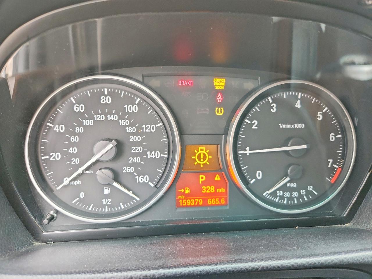 2011 Bmw 328 Xi White vin: WBAPK7C51BF087333