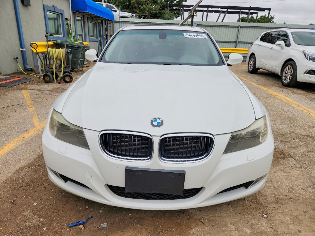 2011 Bmw 328 Xi White vin: WBAPK7C51BF087333