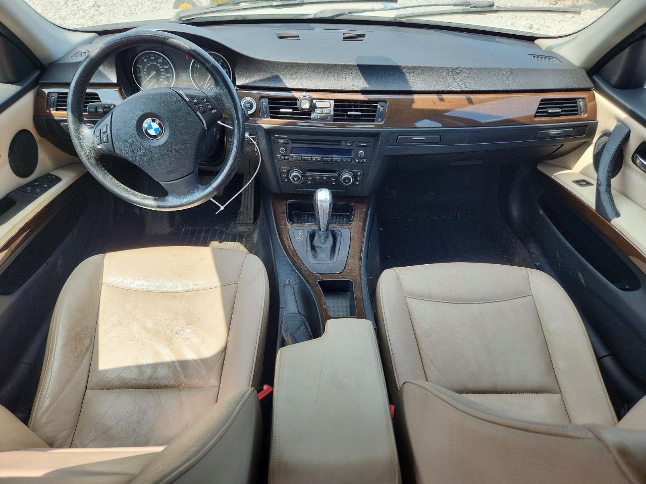 2010 Bmw 328 Xi White vin: WBAPK7C52AA458429