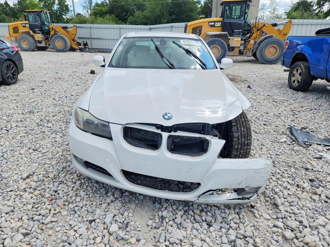 2010 Bmw 328 Xi White vin: WBAPK7C52AA458429
