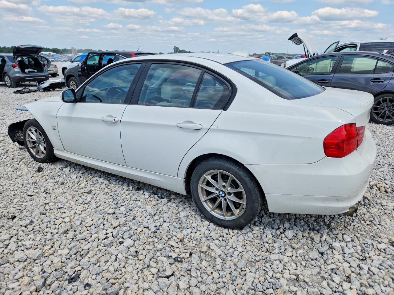 2010 Bmw 328 Xi White vin: WBAPK7C52AA458429