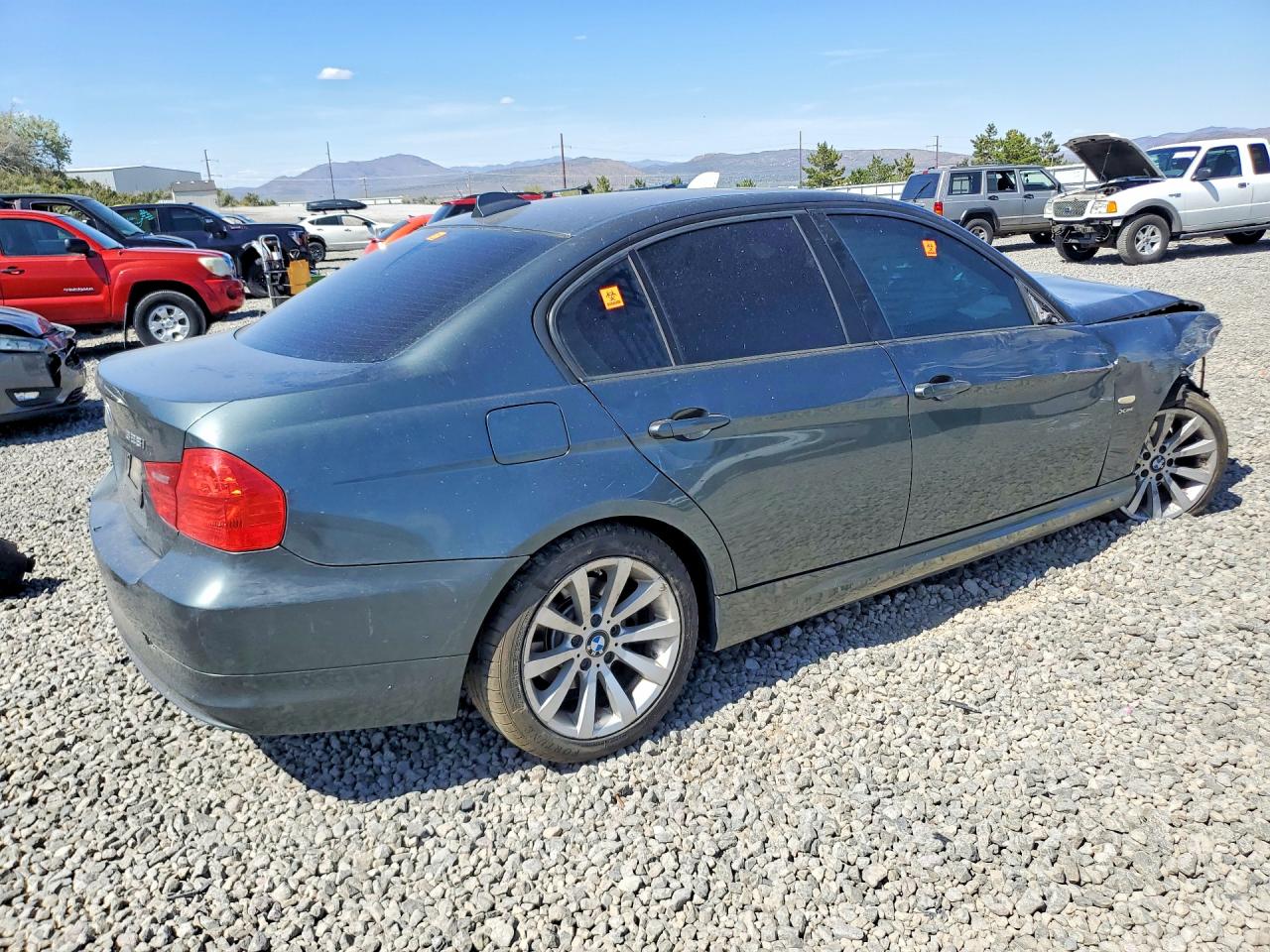 2011 Bmw 328 Xi Charcoal vin: WBAPK7C52BA818106