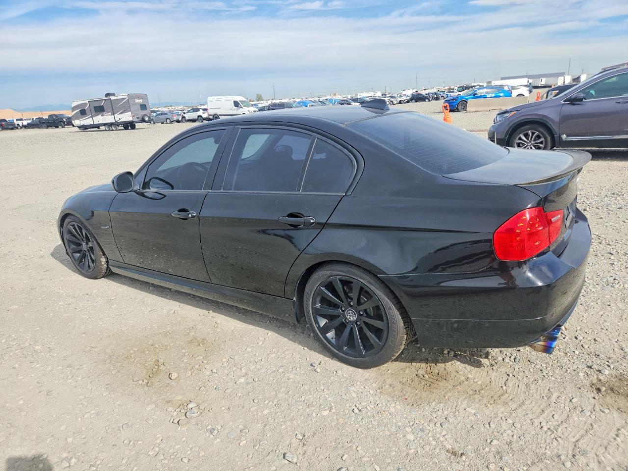 2011 Bmw 328 Xi Black vin: WBAPK7C52BA819403