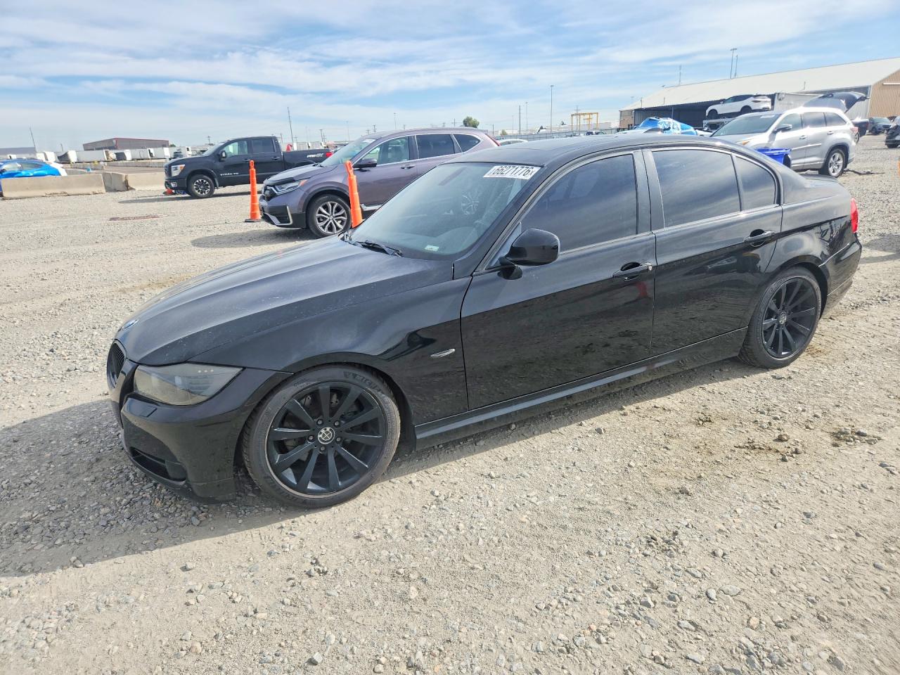 2011 Bmw 328 Xi Black vin: WBAPK7C52BA819403