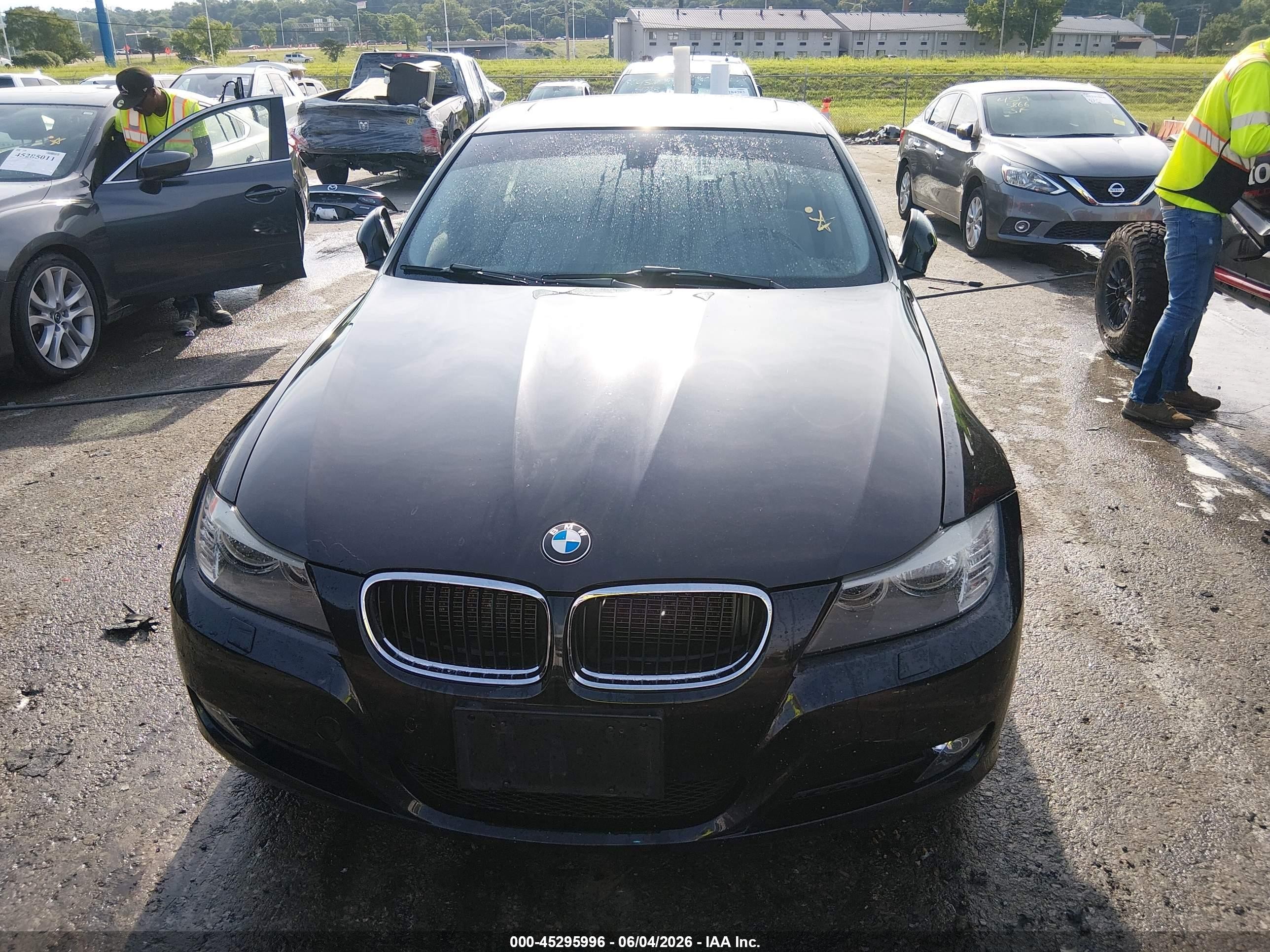 2011 Bmw 328i Xdrive Black vin: WBAPK7C52BA970810