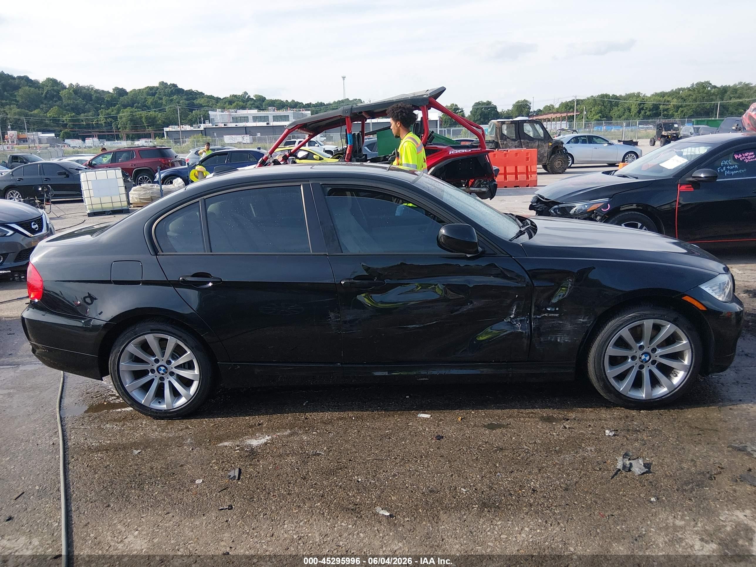 2011 Bmw 328i Xdrive Black vin: WBAPK7C52BA970810