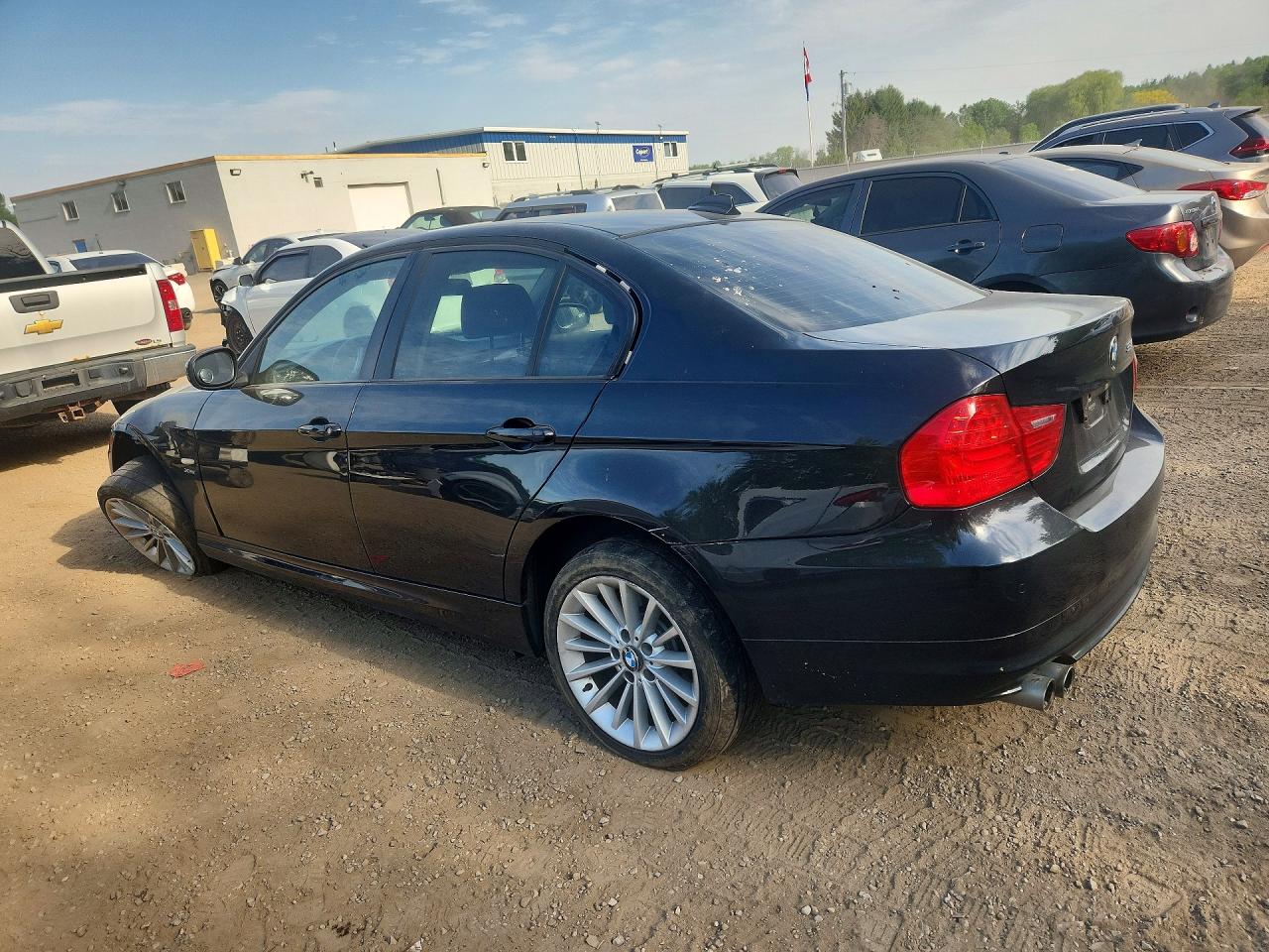2011 Bmw 328 Xi Black vin: WBAPK7C52BF223839