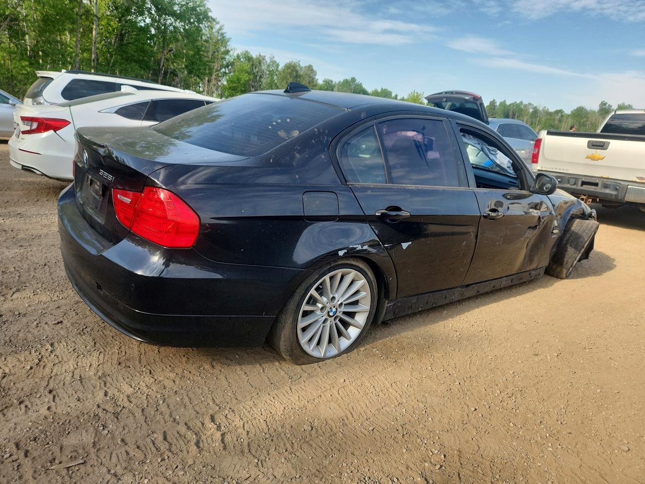 2011 Bmw 328 Xi Black vin: WBAPK7C52BF223839