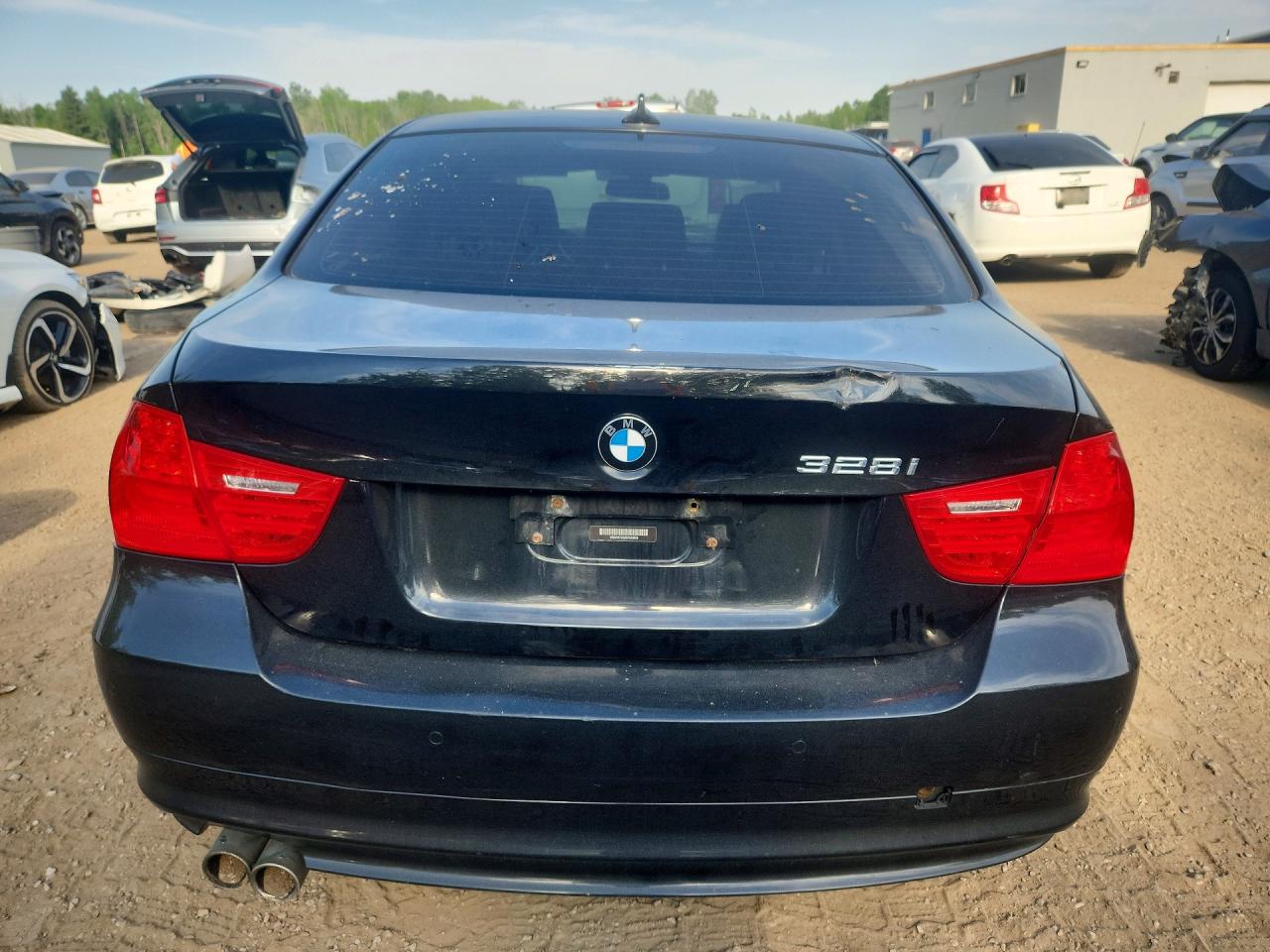 2011 Bmw 328 Xi Black vin: WBAPK7C52BF223839