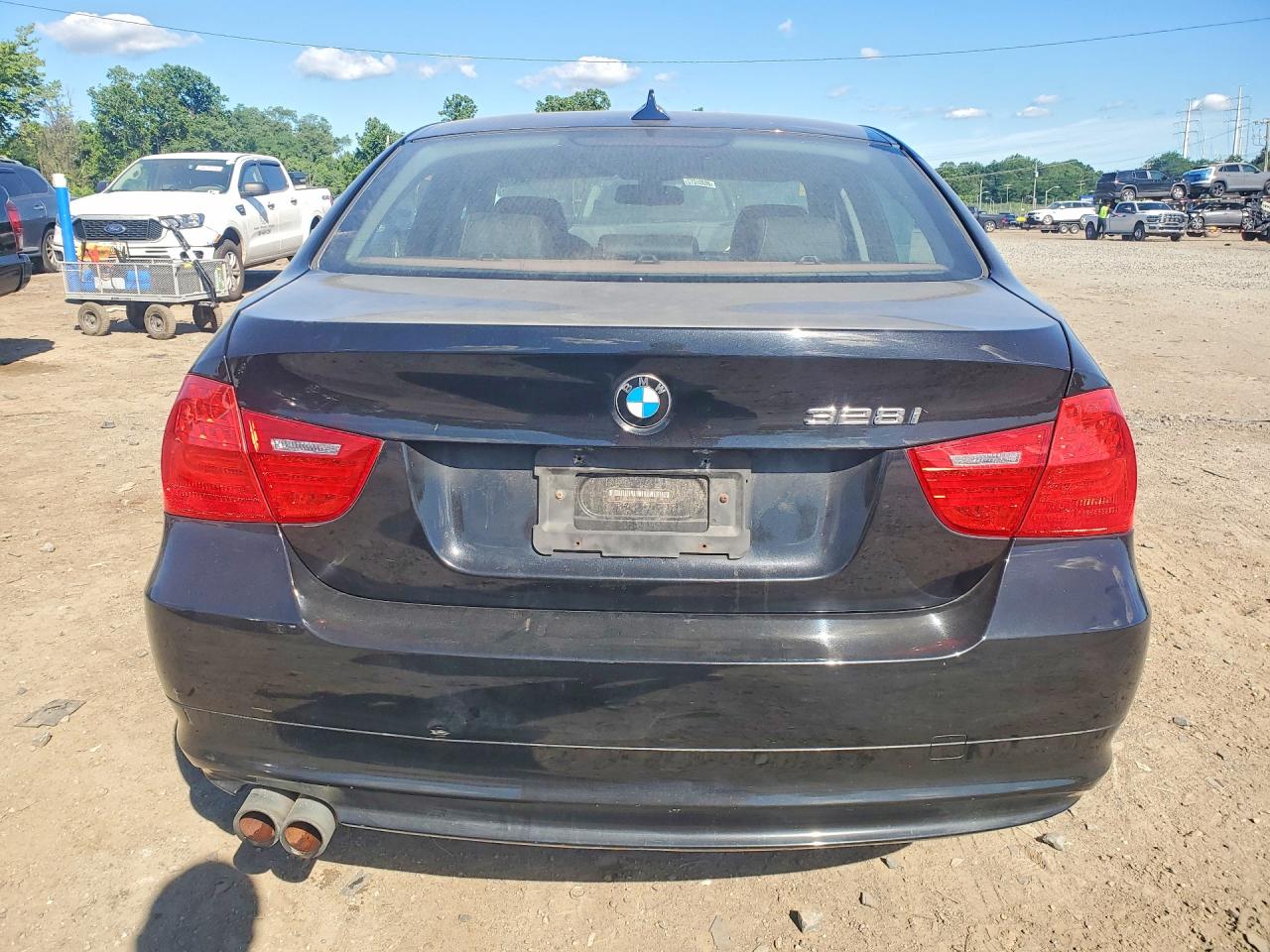 2010 Bmw 328 Xi Black vin: WBAPK7C53AA462120