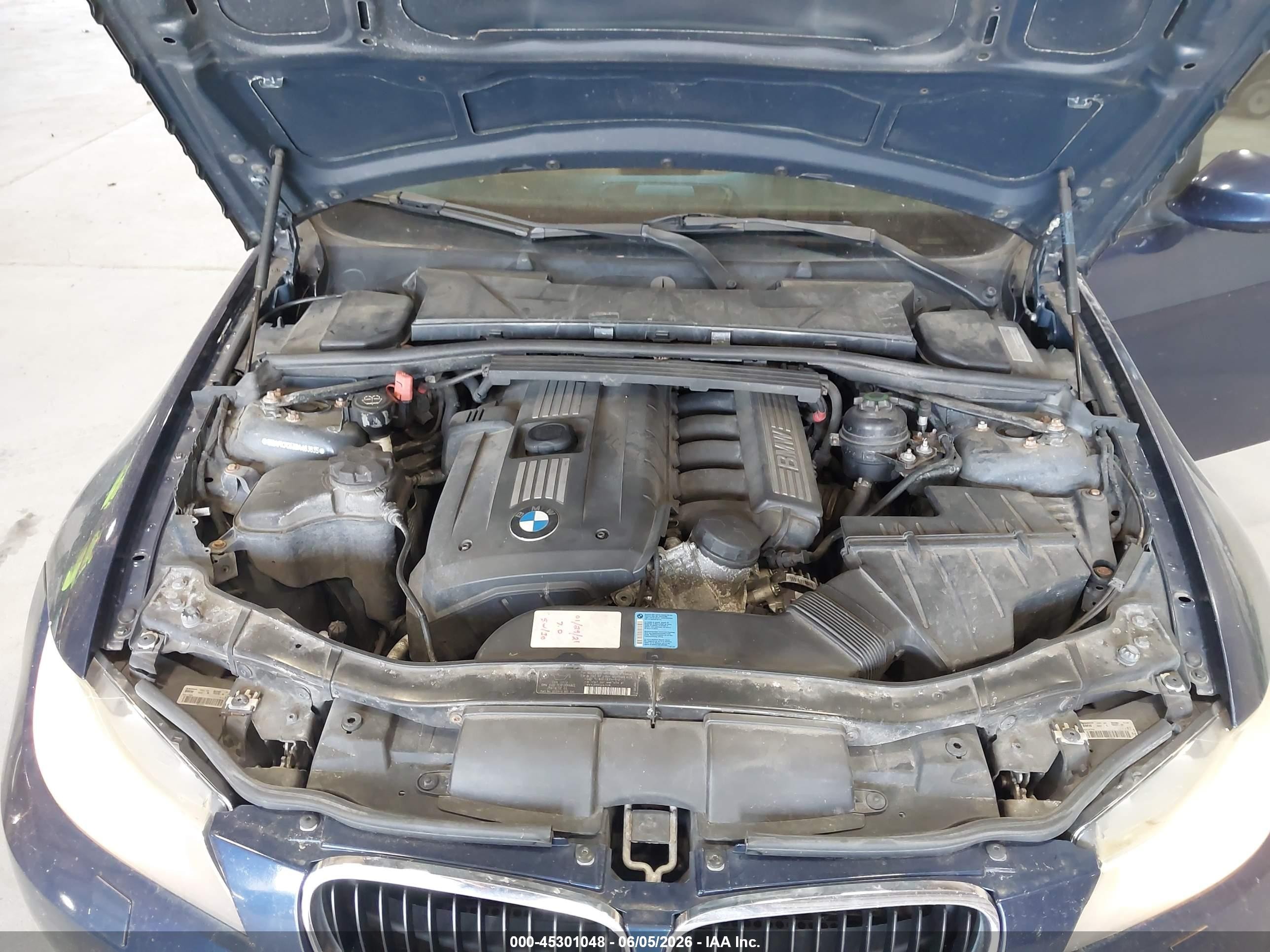 2011 Bmw 328i Xdrive Dark Blue vin: WBAPK7C53BA463835