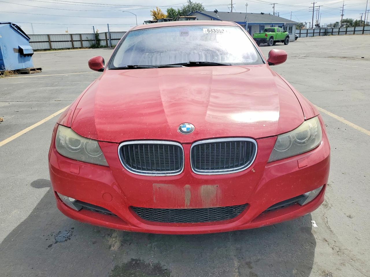 2011 Bmw 328 Xi Red vin: WBAPK7C53BA817532