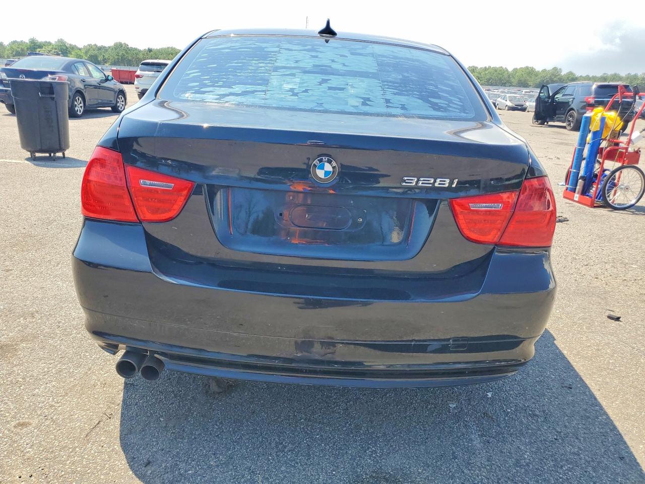 2011 Bmw 328 Черный vin: WBAPK7C53BA820902