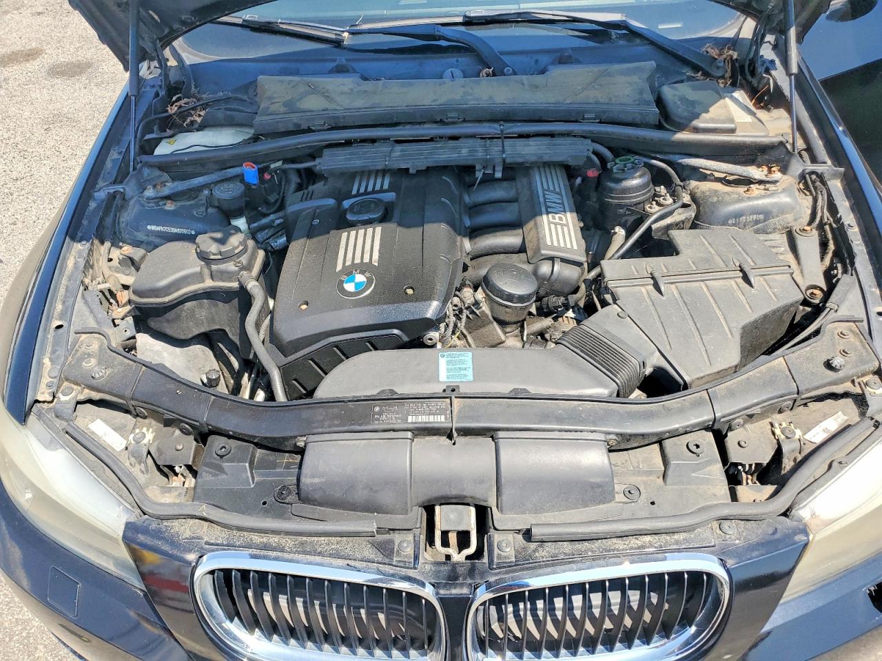 2011 Bmw 328 Черный vin: WBAPK7C53BA820902